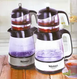 چای ساز پیرکس دلمونتی مدل DL400 - هیرساکالا