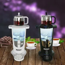 چای ساز پیرکس سماوری دلمونتی مدل DL445 - هیرساکالا