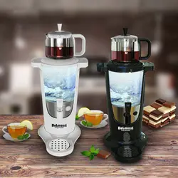 چای ساز پیرکس سماوری دلمونتی مدل DL445 - هیرساکالا