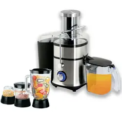 آبمیوه گیری 4 کاره استیل دلمونتی مدل DL 165D - هیرساکالا