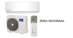 کولر گازی اسپلیت دیواری 18000 سرد و گرم زانتی مدل ZMSA-18HO3RAAA - هیرساکالا