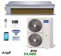 کولر گازی داکت 24000 سرد و گرم زانتی مدل ZMDA-24HO1RANA - هیرساکالا
