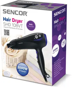 سشوار سنکور مدل SHD108VT - هیرساکالا