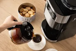 قهوه ساز چند کاره صنعتی سنکور مدل SCE7000BK - هیرساکالا