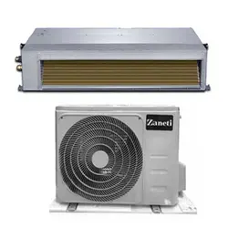 کولر گازی داکت 36000 سرد زانتی مدل ZMDA-36CO3RANB - هیرساکالا
