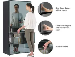 یخچال فریزر فرنچ هیتاچی R-E6800 - هیرساکالا