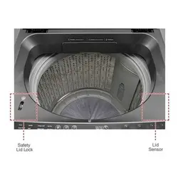 ماشین لباسشویی ۱۳ کیلویی هیتاچی درب از بالا مدل SF-P130XWV - هیرساکالا