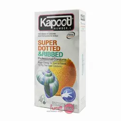 کاندوم کاپوت مدل خاردار درشت SUPER DOTTED
