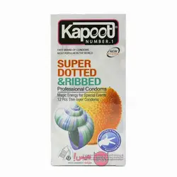 کاندوم کاپوت مدل خاردار درشت SUPER DOTTED