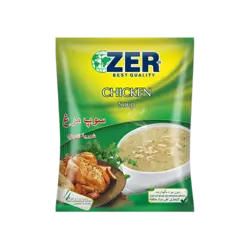 سوپ فوری مرغ و ورمیشل 65 گرمی  ZER