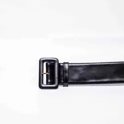 کمربند کد B1_ مشکی ورنی