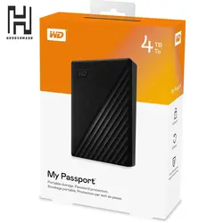 هارد اکسترنال وسترن دیجیتال مدل My Passport WDBYvg0020BBK ظرفیت 2 ترابایت