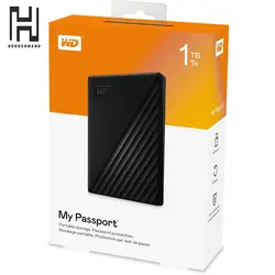 هارد اکسترنال وسترن دیجیتال مدل My Passport WDBYvg0010BBK-WESN ظرفیت 1 ترابایت