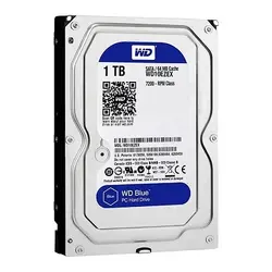 هارد اینترنال مدل وسترن دیجیتال آبی WD10EZEX ظرفیت 1 ترابایت