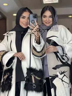 پالتو فوتر طرح اسب چرمی کد ila-140