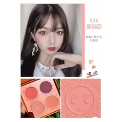 پالت رژگونه برند Fuleizi