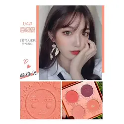 پالت رژگونه برند Fuleizi