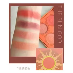 پالت رژگونه برند Fuleizi