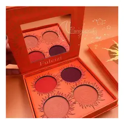 پالت رژگونه برند Fuleizi
