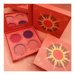 پالت رژگونه برند Fuleizi