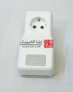 جعبه محافظ تک پریز مخصوص کولر گازی همراه با ارت - کد m130a - ایلیا الکترونیک