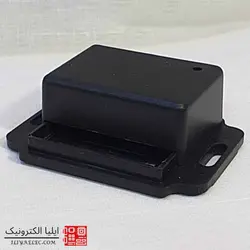 جعبه برد ۵×۴×۲ گوشواره دار جا ترمینال دار مشکی - ایلیا الکترونیک