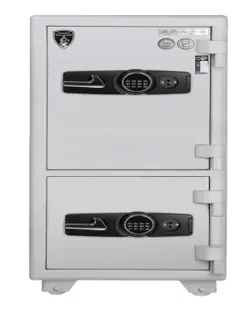 گاوصندوق نسوز گنجينه مدل جي اس ۱۲۰۰ دو درب