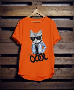 تیشرت گربه stay cool2021 - تولیدی پوشاک اینفیمم