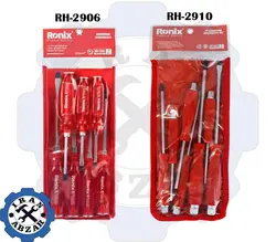 قیمت فروش و مشخصات ست پیچگوشتی ضربه خور 7 عددی رونیکس - ایران ابزار