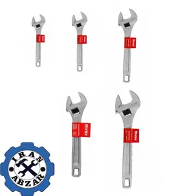 قیمت انواع آچار فرانسه رونیکس مدل لیبرا در سایزهای 6-8-10-12-15 - ایران ابزار