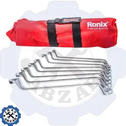 قیمت فروش و مشخصات مجموعه 8 عددی آچار دو سر رینگی رونیکس مدل 2301 - ایران ابزار