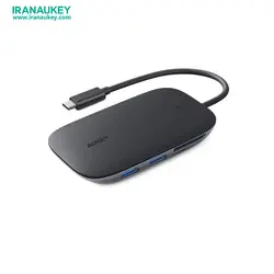 هاب 7 پورت USB-C آکی مدل CB-C68
