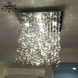 لوستر سقفی ریسه ای مربع فشن 60