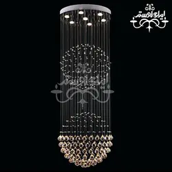 لوستر سقفی ریسه ای کره 50 دو طبقه