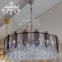 لوستر مدرن کریستالی لیان همسطح