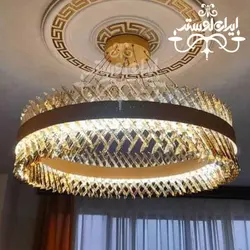 لوستر مدرن کریستالی لوتوس