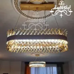 لوستر مدرن کریستالی لوتوس