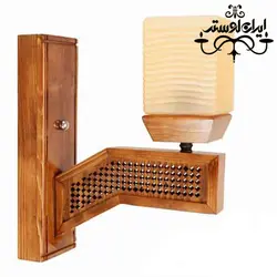 لوستر چوبی پانیذ 6 شاخه