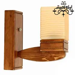 لوستر چوبی تینا 6 شاخه