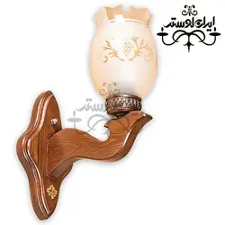 لوستر چوبی آتنا 5 شاخه