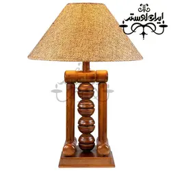 آباژور رومیزی چوبی کارن