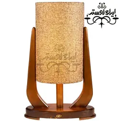 آباژور رومیزی چوبی آیلین استوانه