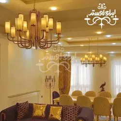 لوستر شاخه ای آرکا 16 طلایی