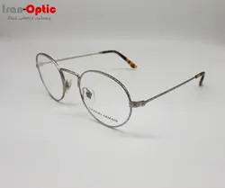 فریم عینک طبی گرد فلزی GIORGIO ARMANI