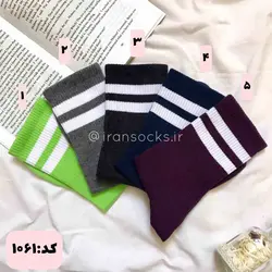 جوراب اسپرت کش انگلیسی دو خط کد 1061