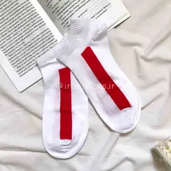 جوراب اسپرت میکس سیاه و سفید کد 1047