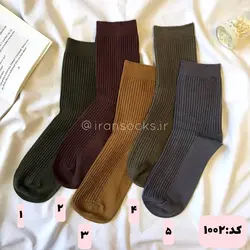 جوراب کبریتی سایز بزرگ  کد 1002