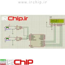 سورس کد خواندن دما از ترموکوپل Type-K با MAX6675