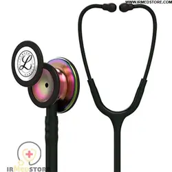 گوشی پزشکی لیتمن کلاسیک ۳ مشکی رنگین کمانی ۵۸۷۰