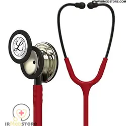 گوشی پزشکی لیتمن کلاسیک ۳ زرشکی شامپاینی ۵۸۶۴